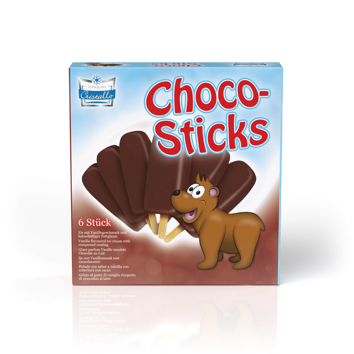 Cristallo Eis Choco Sticks Kids