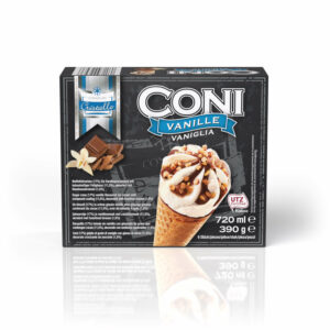 Cristallo Waffelhörnchen Coni Vanille