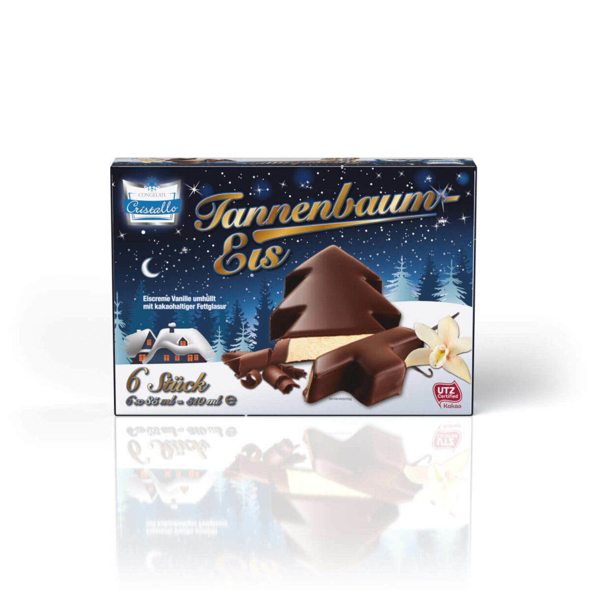 Winterprodukte Winter Eis Spezialitäten von Cristallo